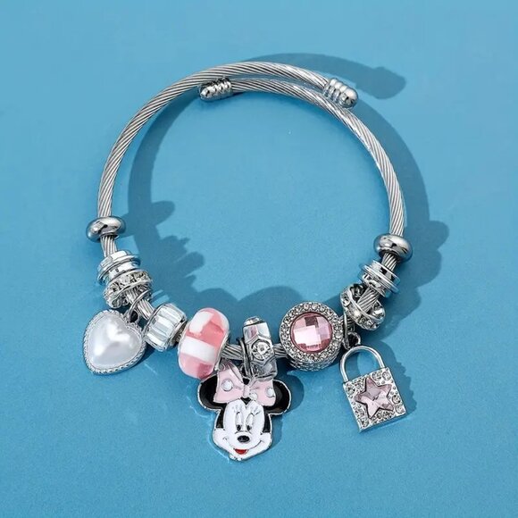 New Mouse Charm Bracelet - Picture 1 of 2